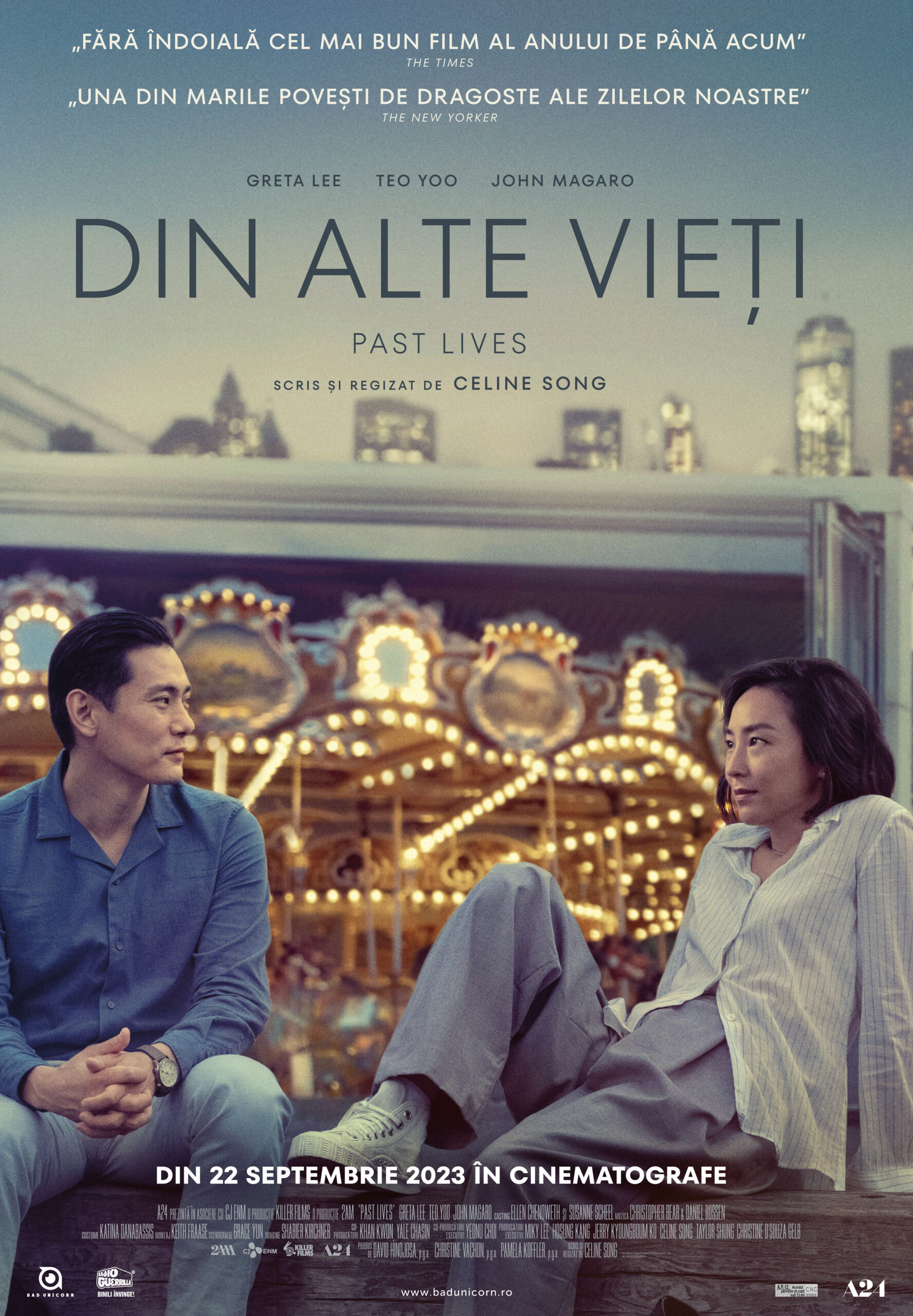 Din alte vieți Double bill Celine Song